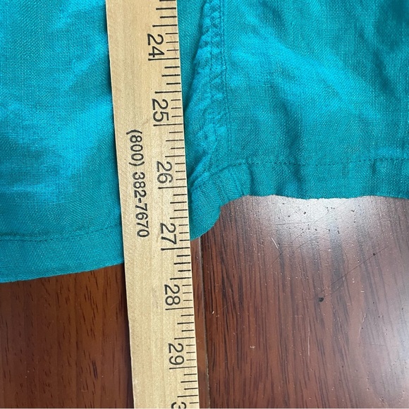 Fabulous! 100% Linen Top Blouse Coastal Lagenlook Minimalist Women's Sz L/XL B18 - Picture 6 of 8